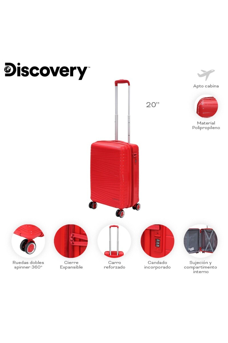 Carry On Discovery Rojo