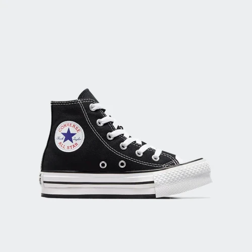 Championes Converse Chuck Taylor All Star Eva Lift Infantil Negro