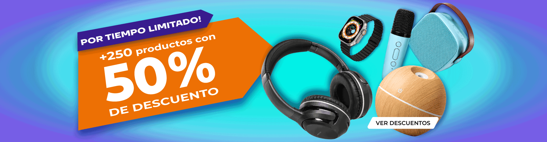 Liquidación 50% OFF