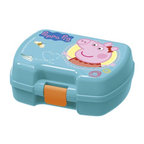 Vianda Plástica para Snack Peppa Pig U