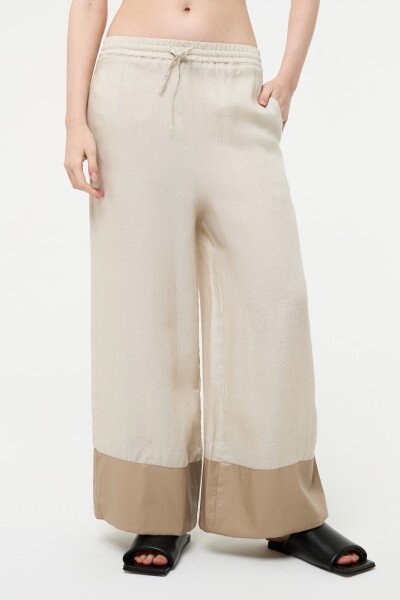 PANTALON ANCHO Crudo