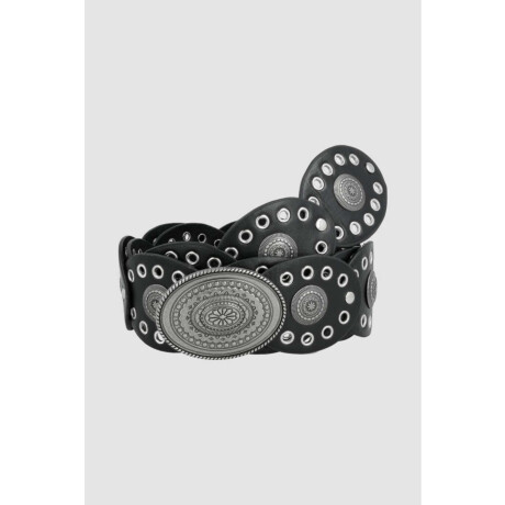 Cinto con herrajes-1 Marron