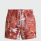 BOSS - Short De Baño Piranha Verde Medio