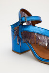 Fringes Sandals Azul