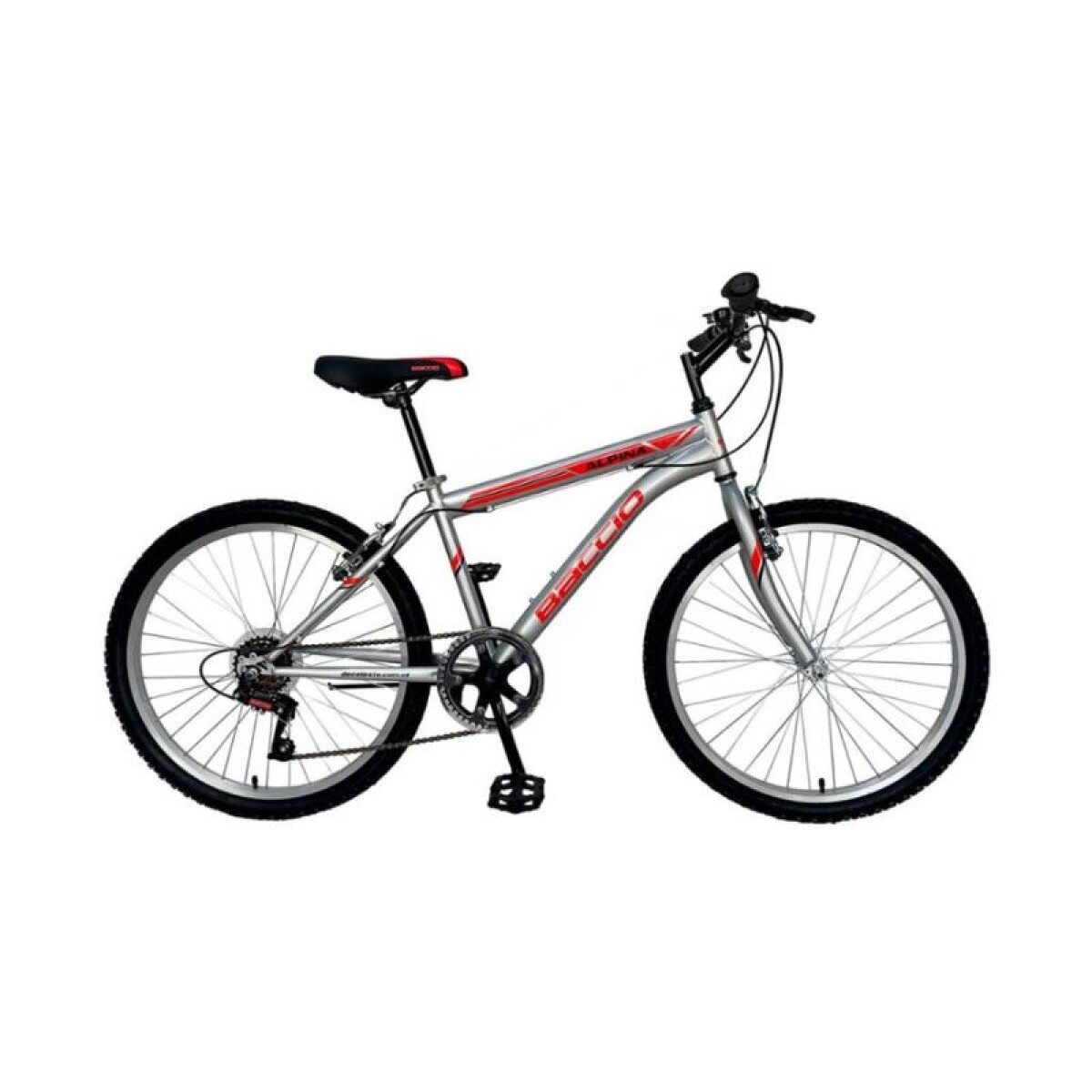 Bicicleta ALPINA MAN - Rodado 24 - Baccio - Gris 