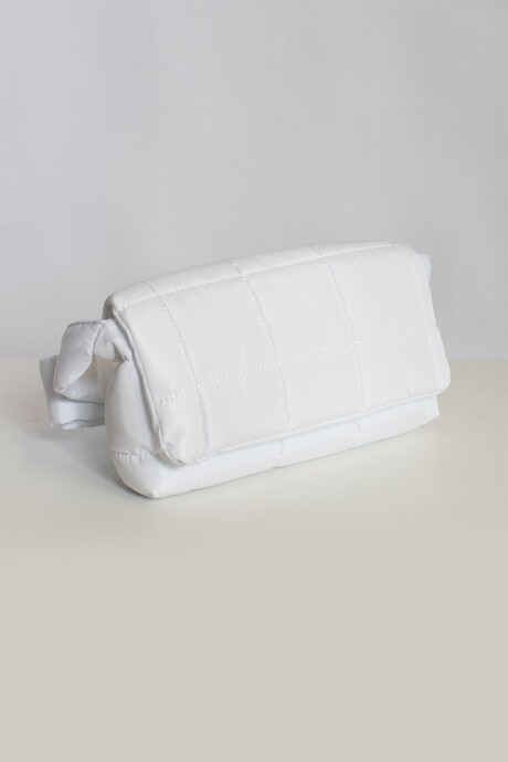 Cartera Puffy Blanco