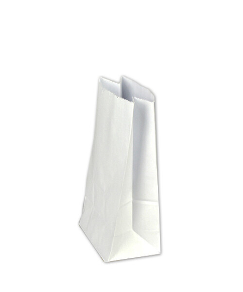 Bolsa panaderia 16x9x25 cm. BLANCO