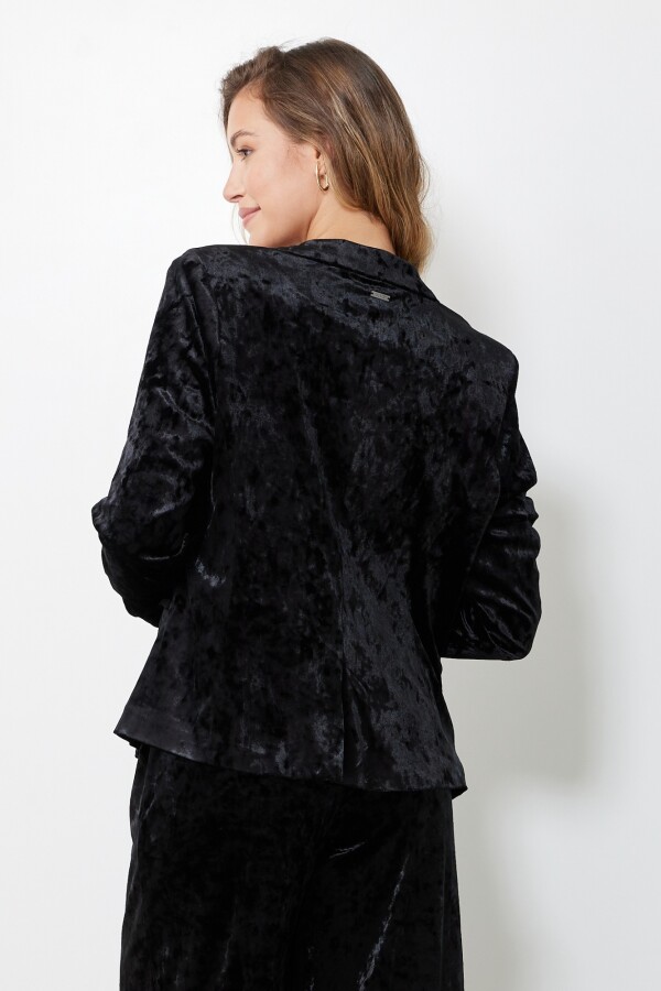 Blazer Velvet NEGRO