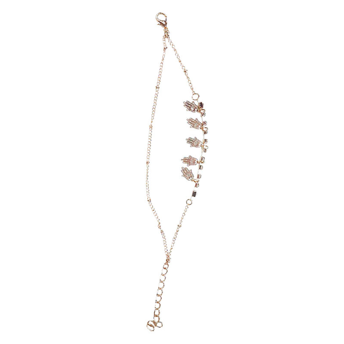 Pulsera dorada mano de Hamsa/Fátima - Pulsera Dorada Mano De Hamsa/fátima 