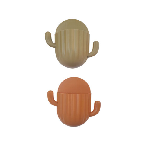 Soportes multifunción forma cactus con percha autoadhesiva Soportes Multifunción Forma Cactus Con Percha Autoadhesiva