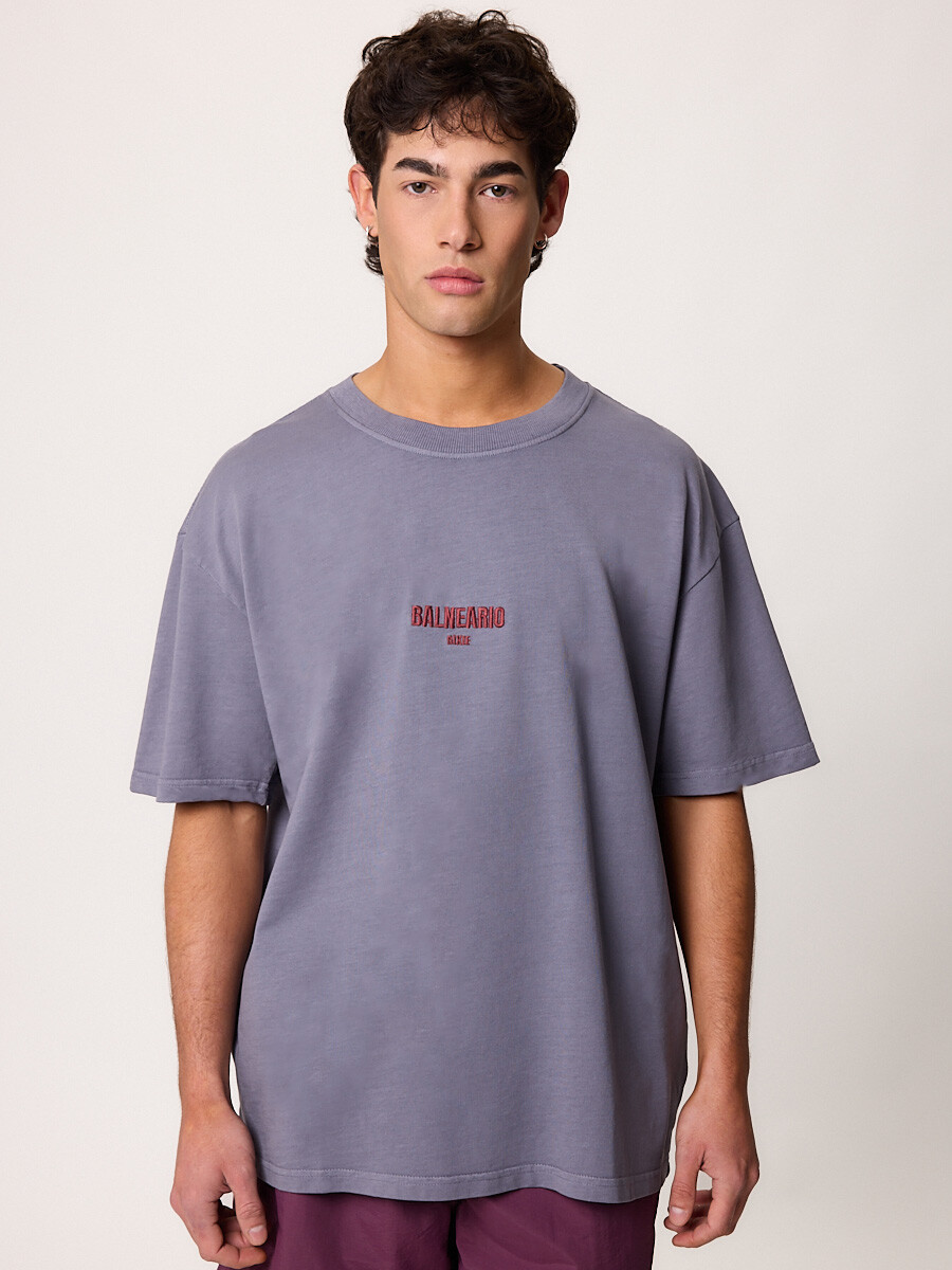 T-SHIRT M/C VITAK DIXIE Azul Piedra