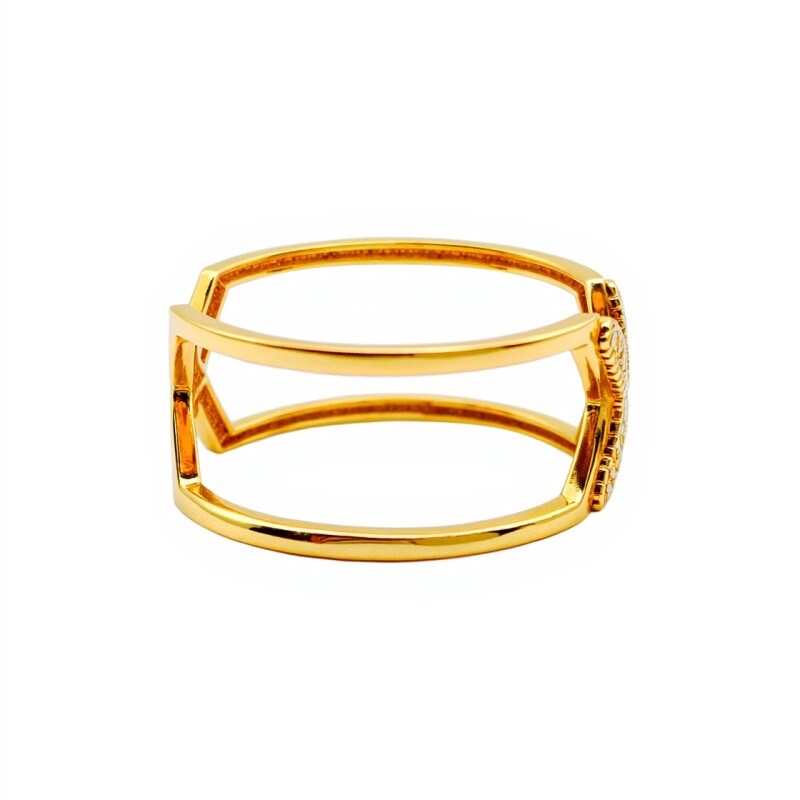 Anillo-Oro bajo-Piedra Zirconia-AN8040 conpiedra