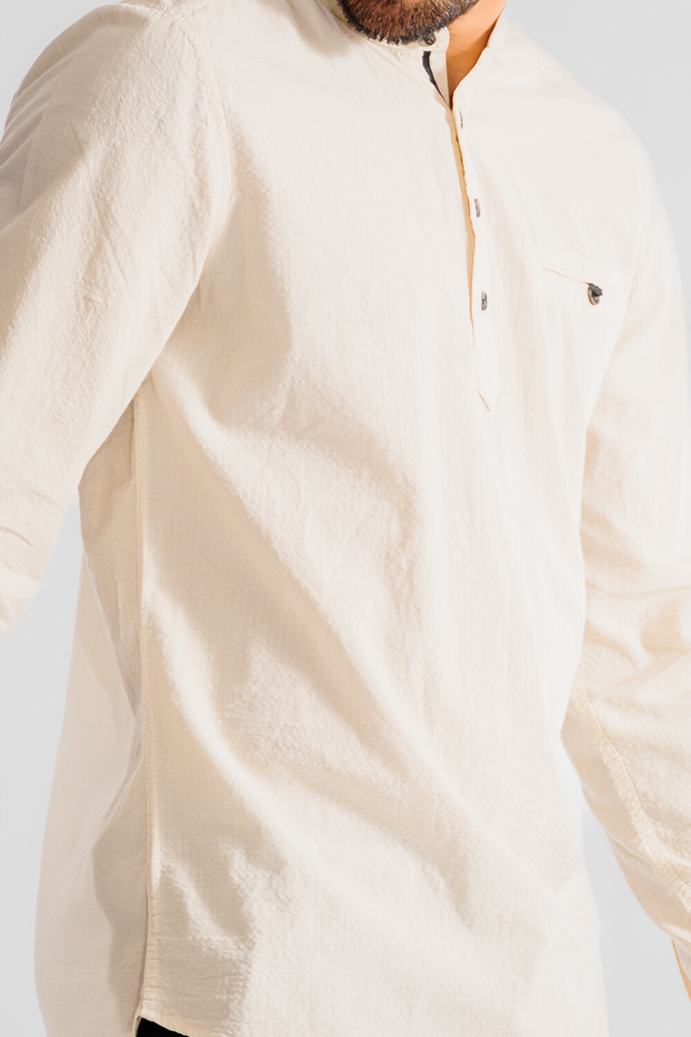 Camisa Folau Cemento