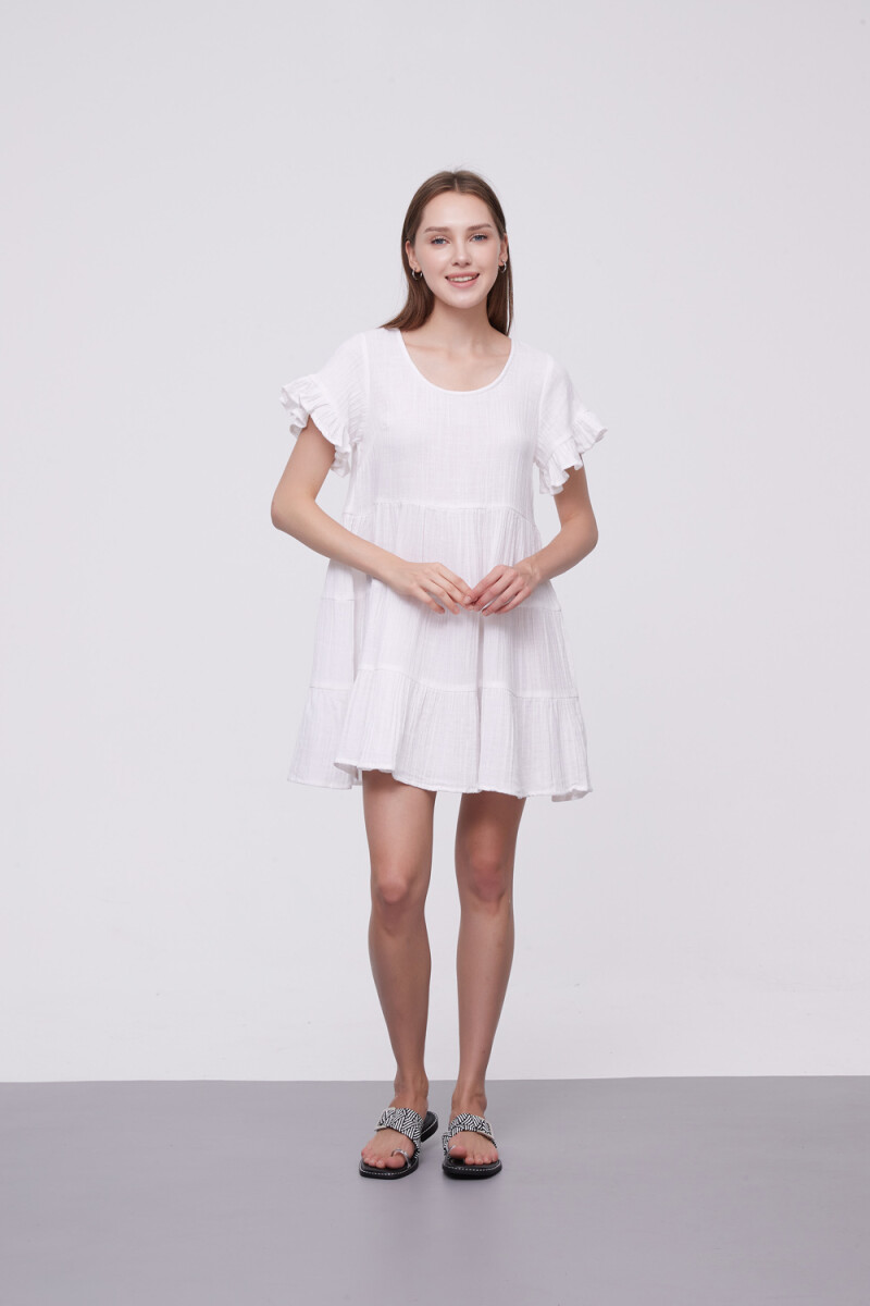 Vestido Auxkin - Blanco 