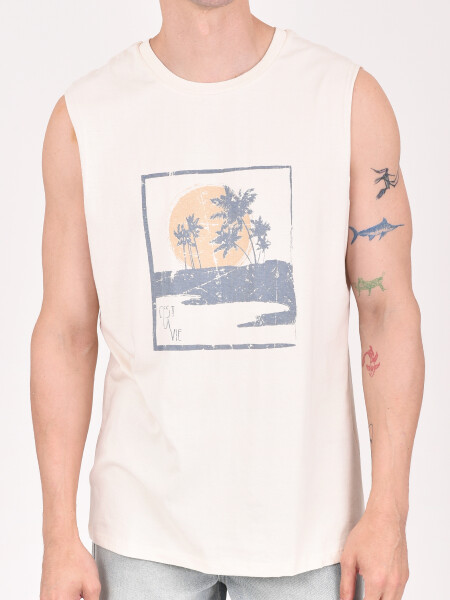 MUSCULOSA CALIFORNIA BEIGE