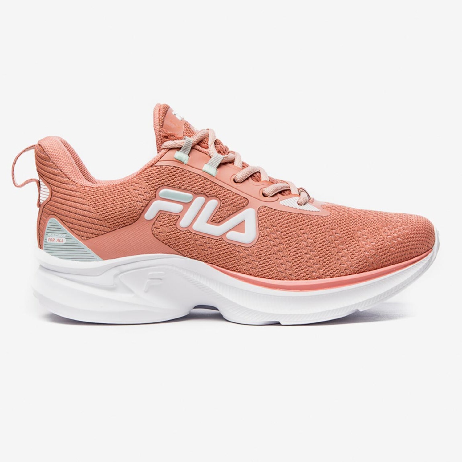 Fila Running Femenino Racer For All Rosa Viejo blanco Macri