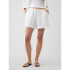 V-LINEN 4IN EASY SHORT OPTIC WHITE