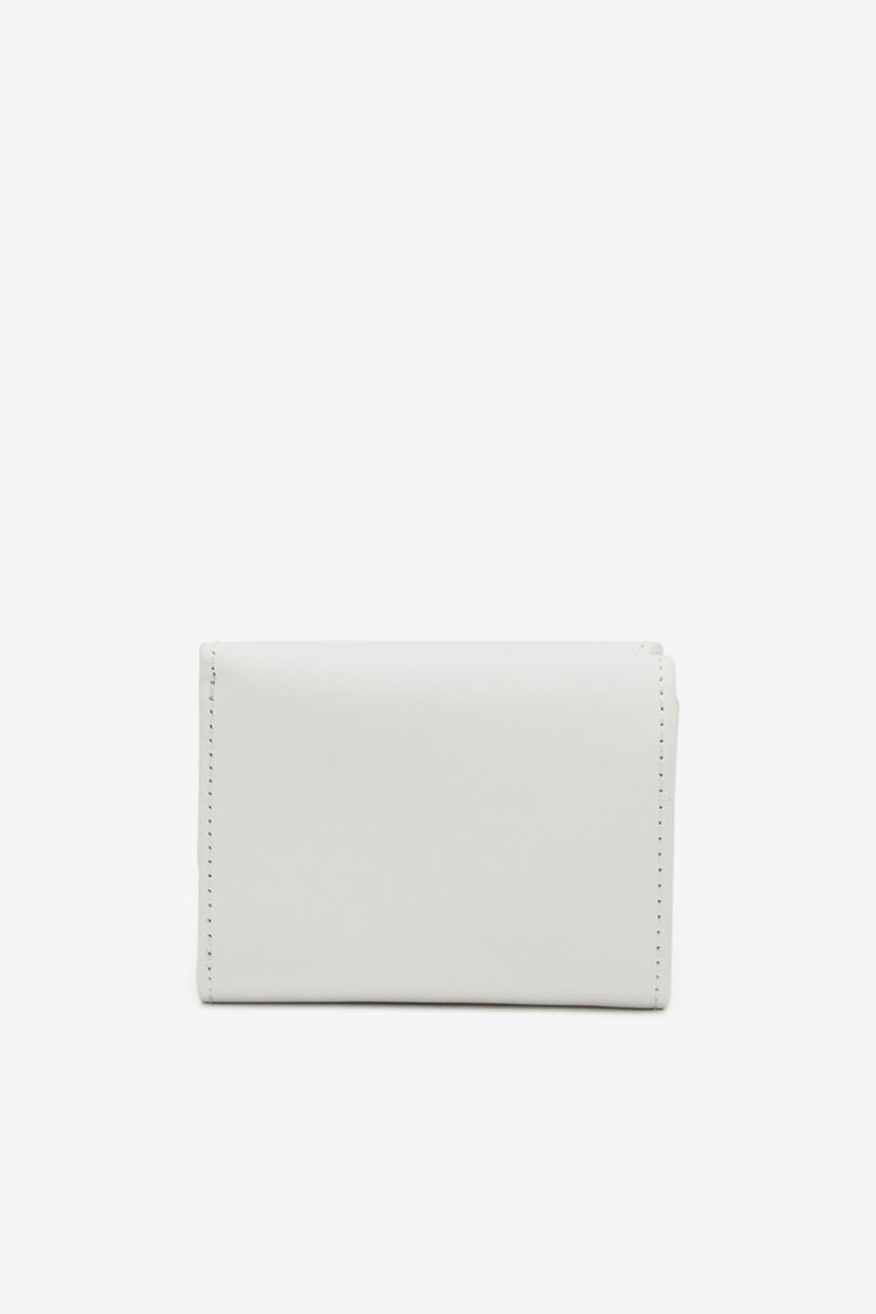 MINI BILLETERA 1DR Blanco