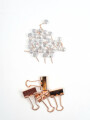 Clips Zay Set Papeleria Color Unico