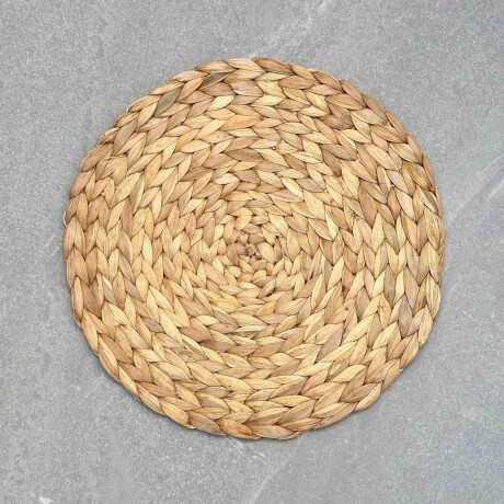 Individual De Mesa Yute / Fibra Natural Ø 30cm Individual De Mesa Yute / Fibra Natural Ø 30cm