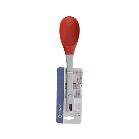 Cuchara de Silicona Antiadherente Cocina Calidad Premium Rojo