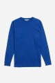 Remera básica m/l AZUL