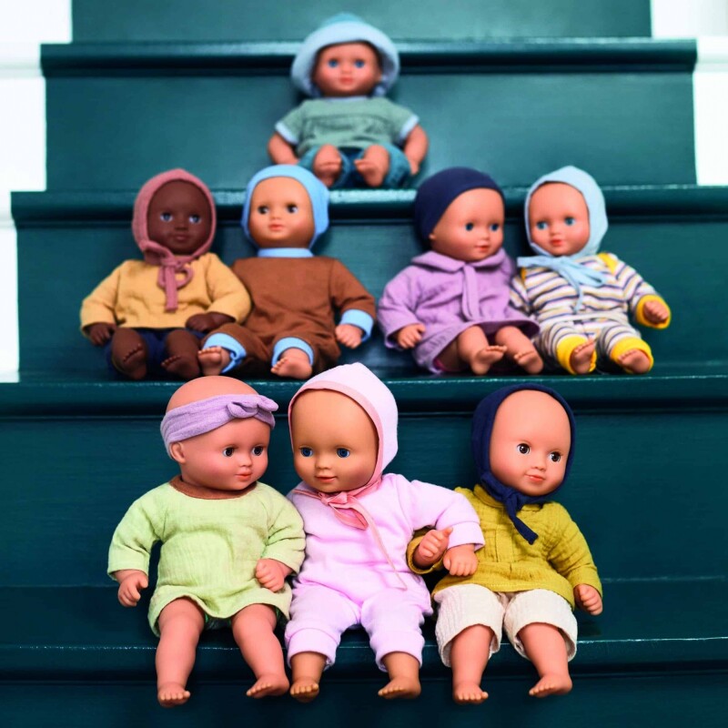 DJBEBEB Bebe Con Ropa Pomea Dolls - Celeste