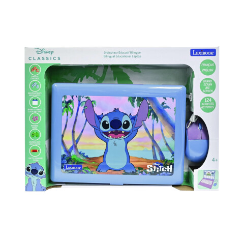 Computadora Educativa Bilingüe Digital Lexibook Stitch