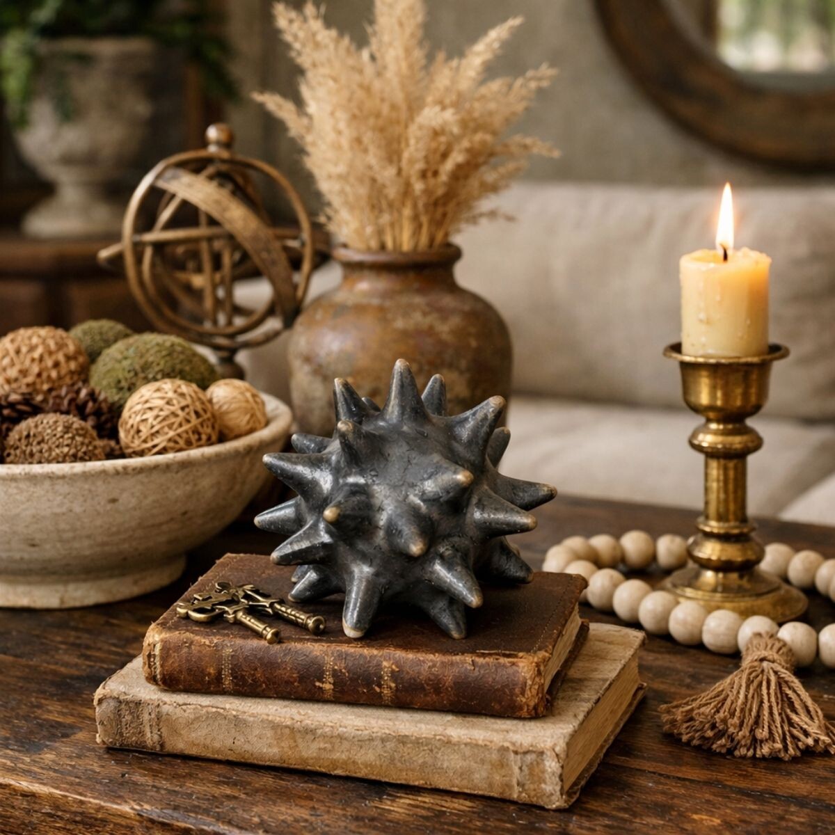 DECORACION SPINE Negro Medium 