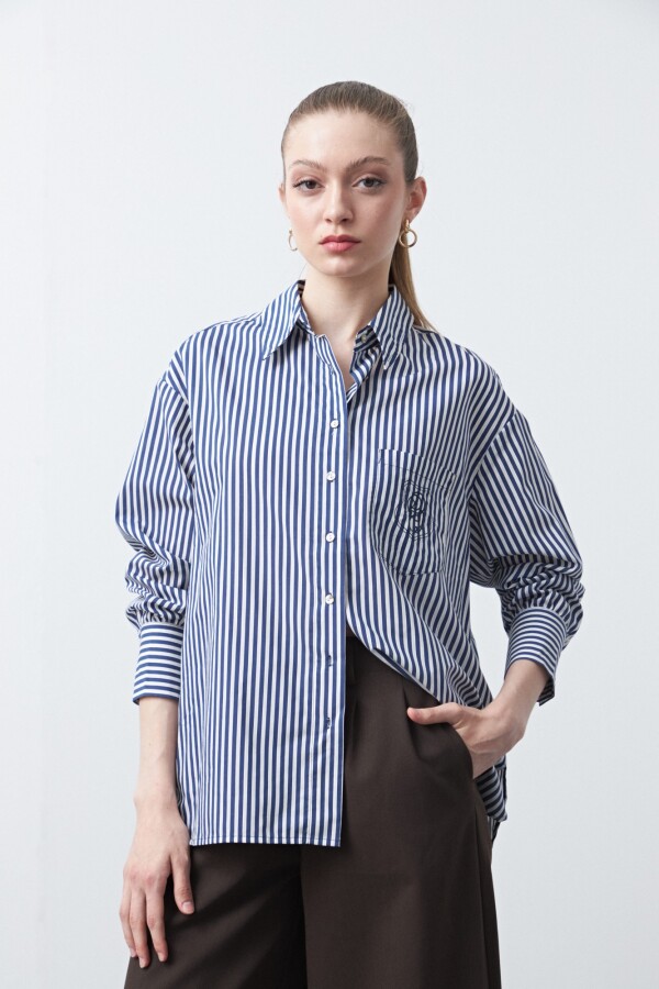 CAMISA FAREO Azul Marino