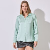 Camisa Saten VERDE