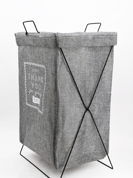 ORGANIZADOR ROPA SUCIA GRIS