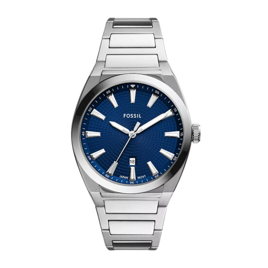 Reloj FOSSIL EVERETT Acero Plateado Esfera 42mm 0