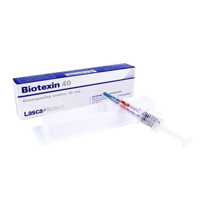 BIOTEXIN 40 MG CJ X 1 JERINGA PRELL. única