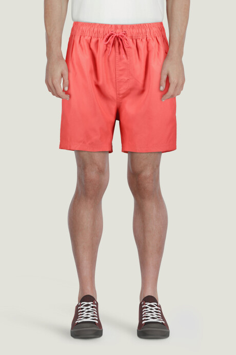 Short Theo Coral Rojizo