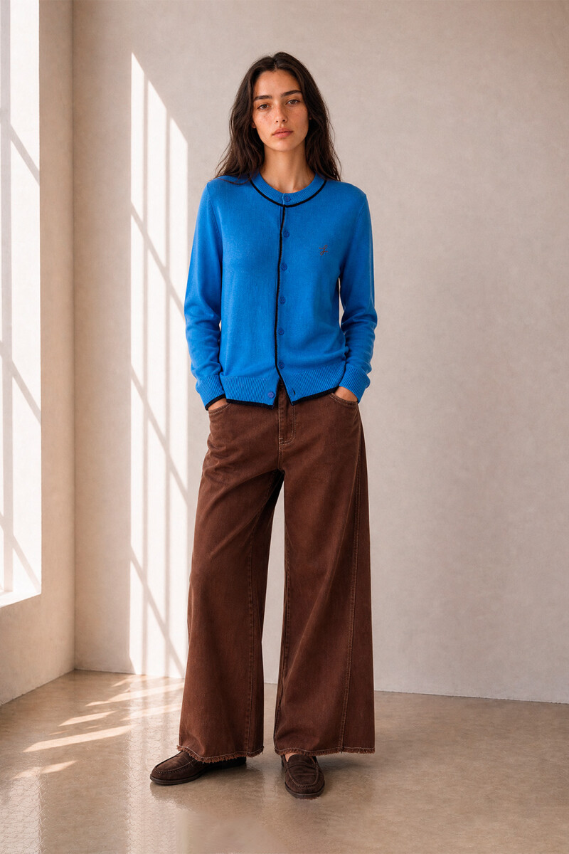 CARDIGAN VIVI AZUL