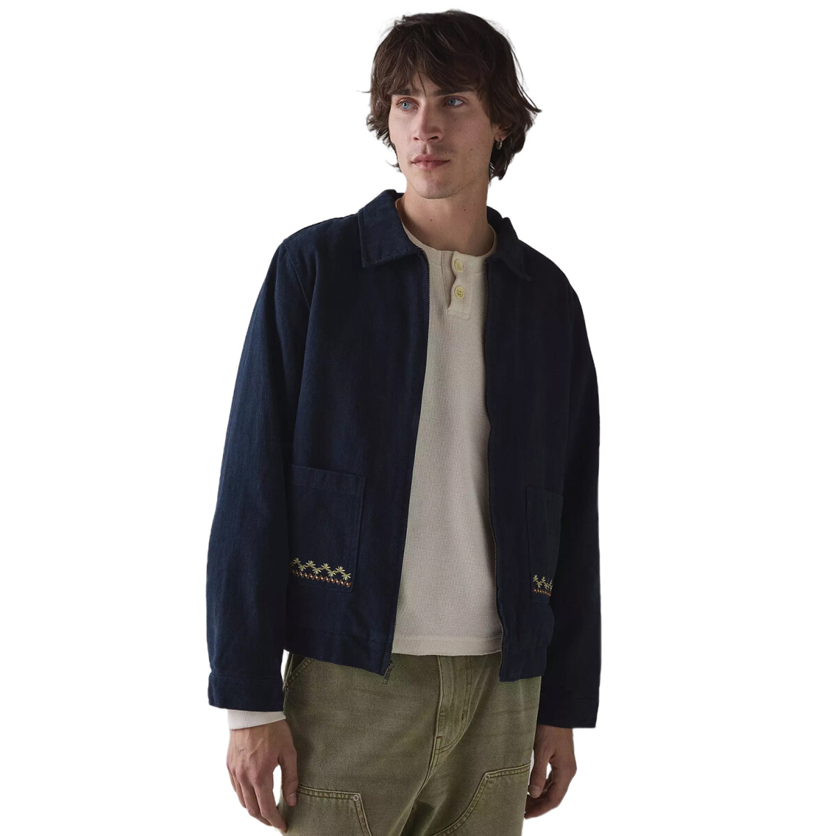 Campera Rhythm Arugam Twill - Azul 