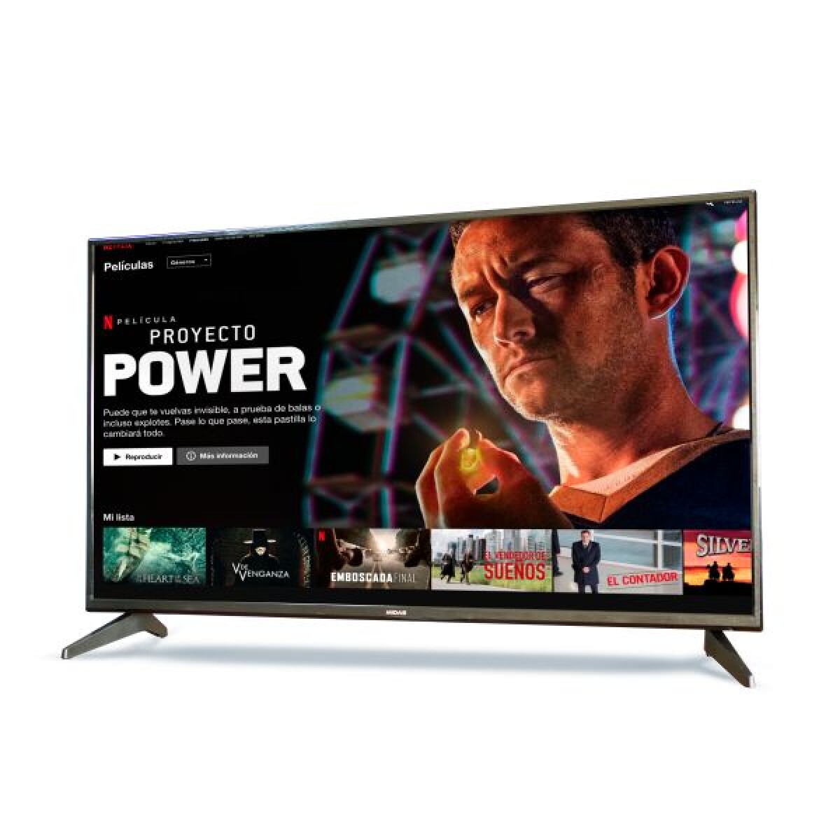 Smart TV Midas 55" UHD MD-XP55GTV 