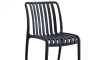 Silla de Exterior Omega Negro