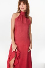 Vestido Lirio Terracota
