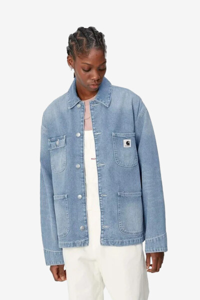 CAMPERA DENIM Celeste