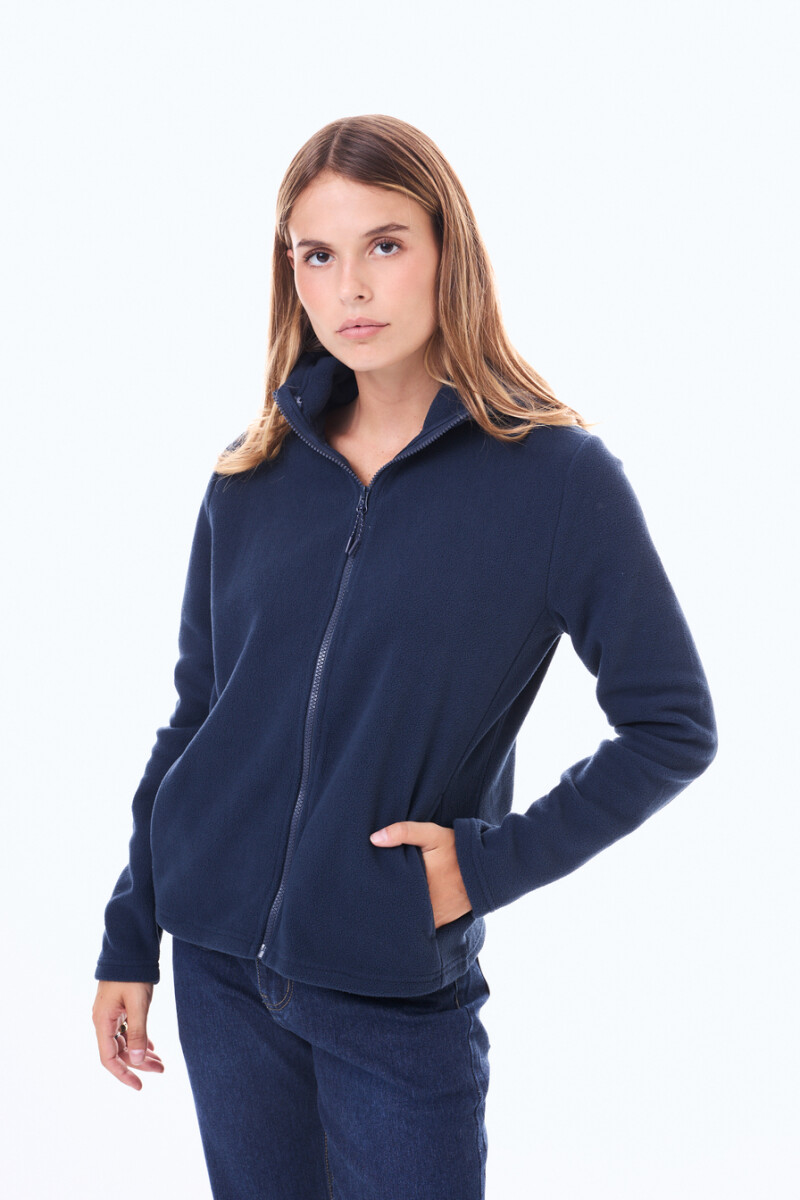 Campera de micropolar Tarifa Azul