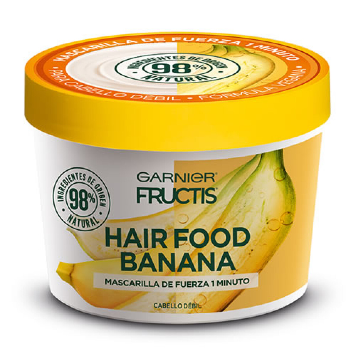 Mascarilla Hair Food Banana 350ml – Cabello Brillante y Suave