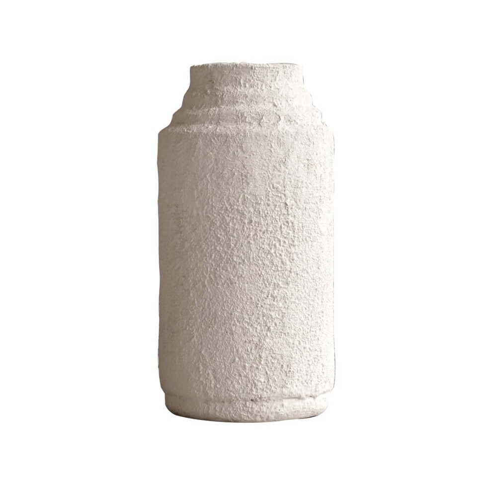 JARRÓN CERAMICA NATURAL-BEIGE CIRUS