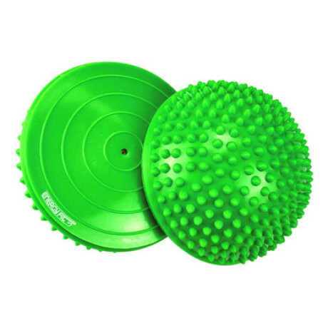 Media Esfera Mini Bosu para Entrenamiento Fitness 15 CM VERDE