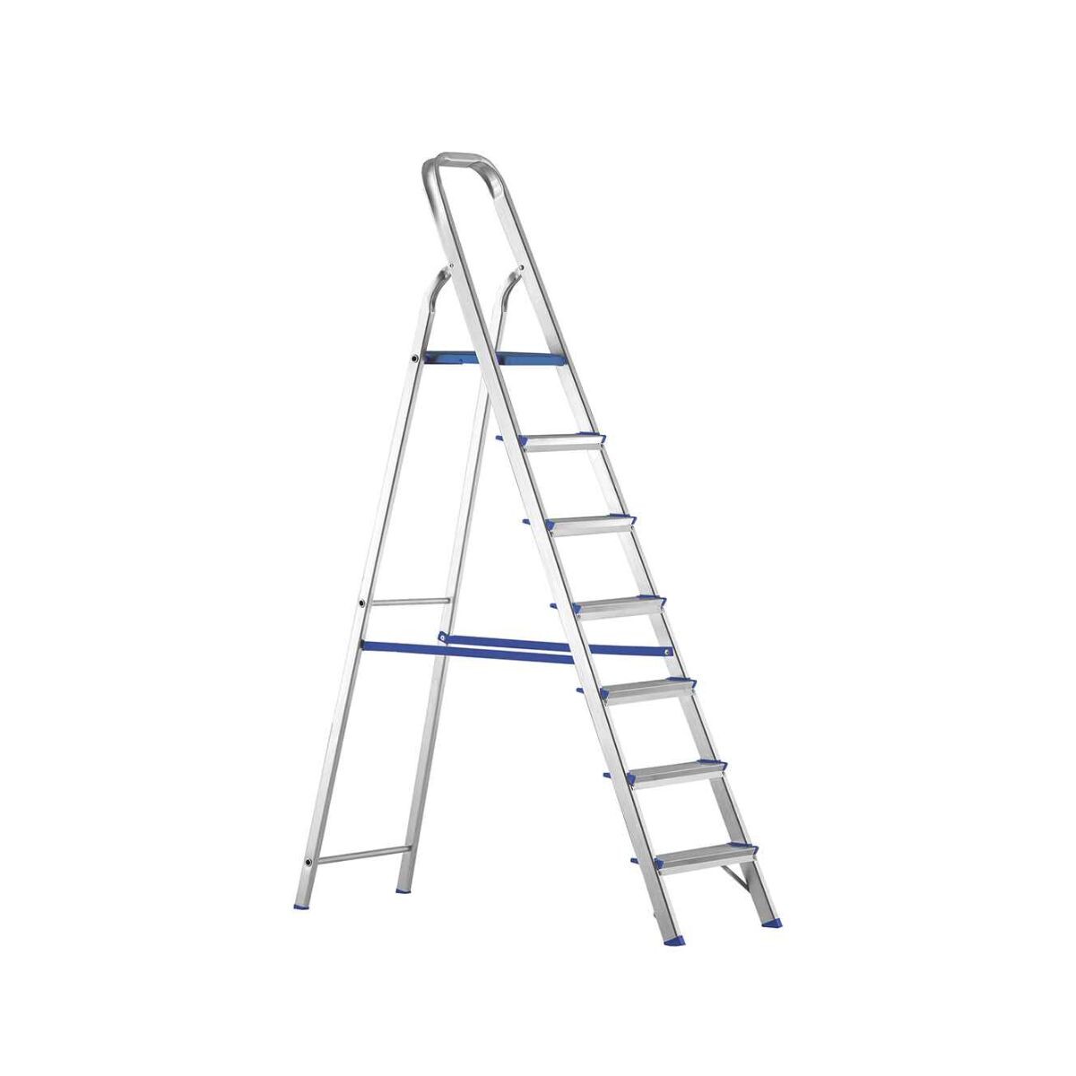 Escalera Aluminio 7 Escalones E2007 Franca