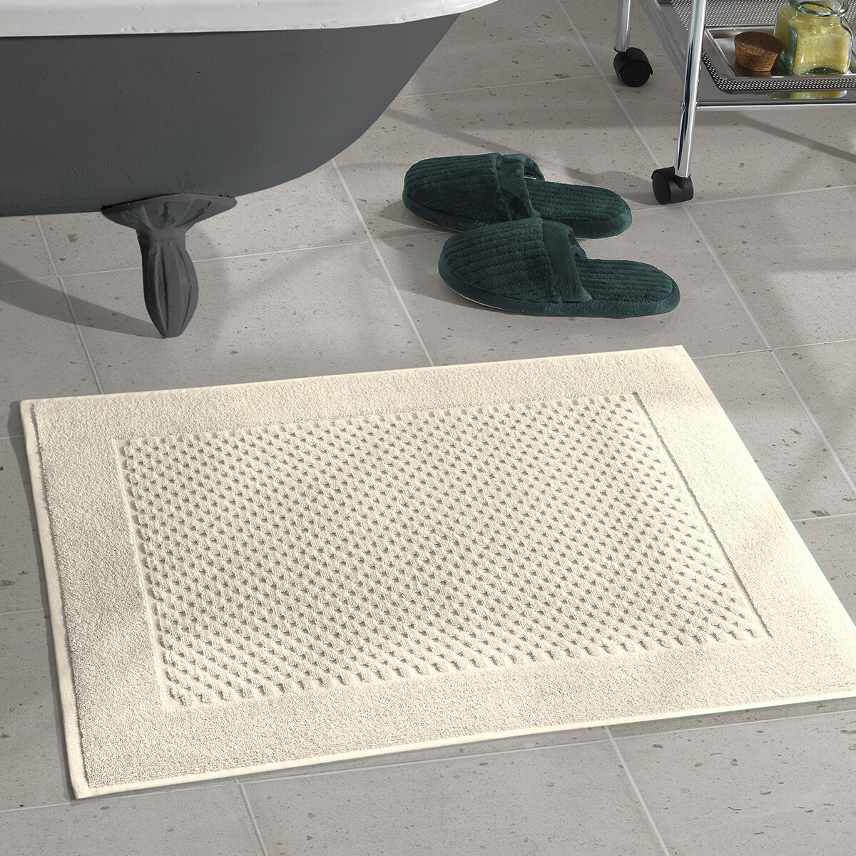 Toalla Piso Prime Dohler 100% Algodón 50 x 70 cm - NATURAL 