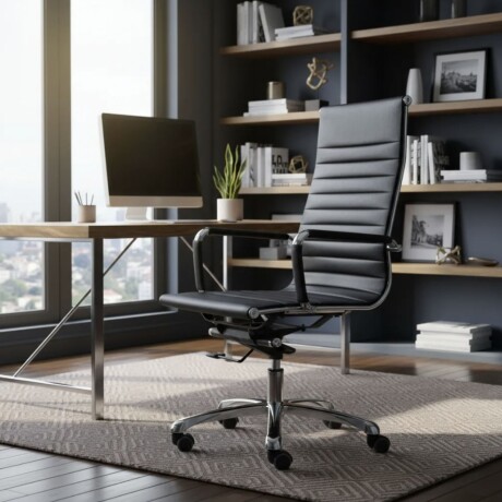 Silla Ejecutiva Ergonómica Lumax Modelo Tady Negro
