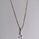 Cadena con colgante serpiente pequeña plata Cadena con colgante serpiente pequeña plata