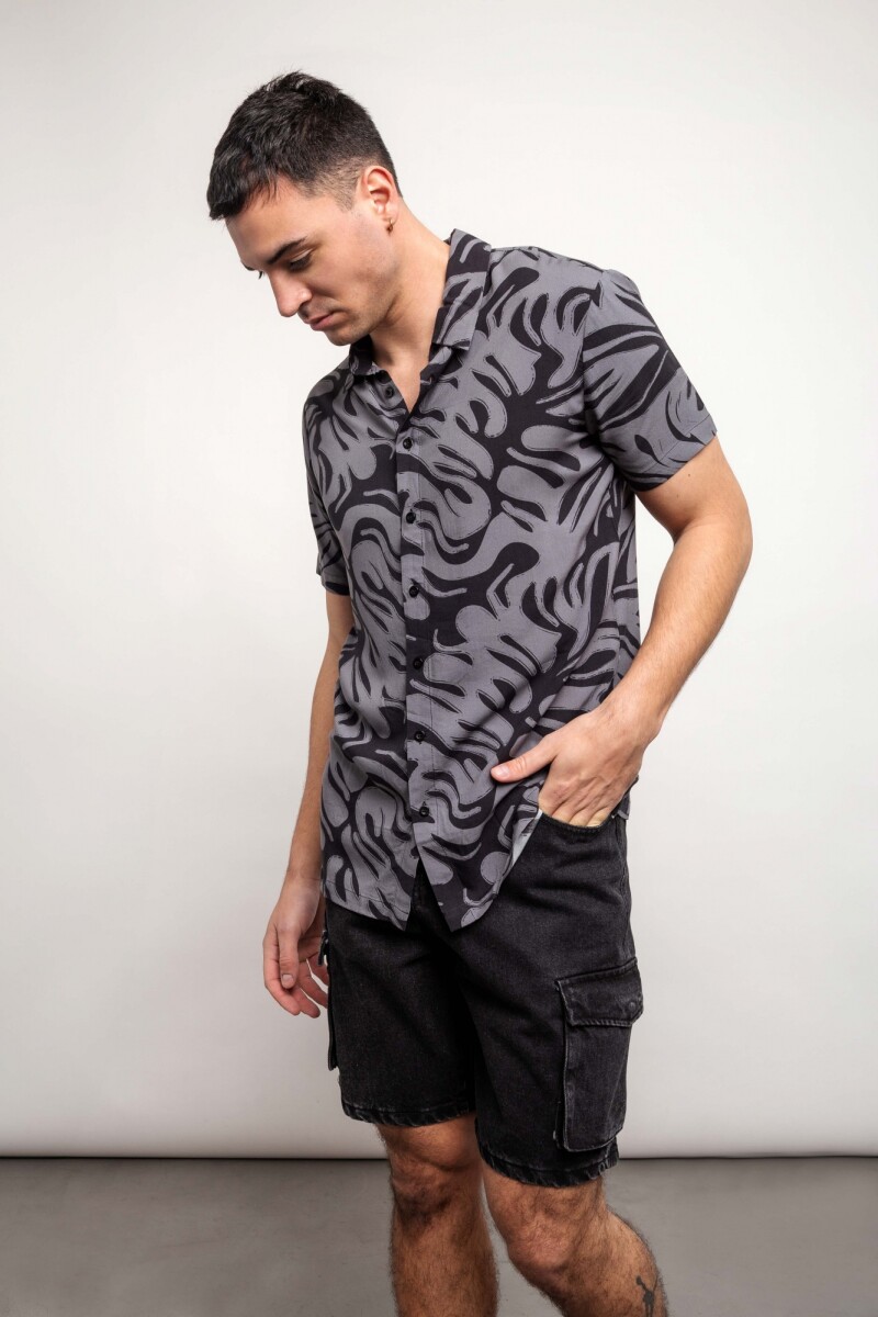 Camisa Rodrigo Gris oscuro